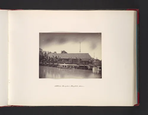 Augustine Heard & Co. Bungalow, Bangkok, Siam by John Thomson, photograph, 1865