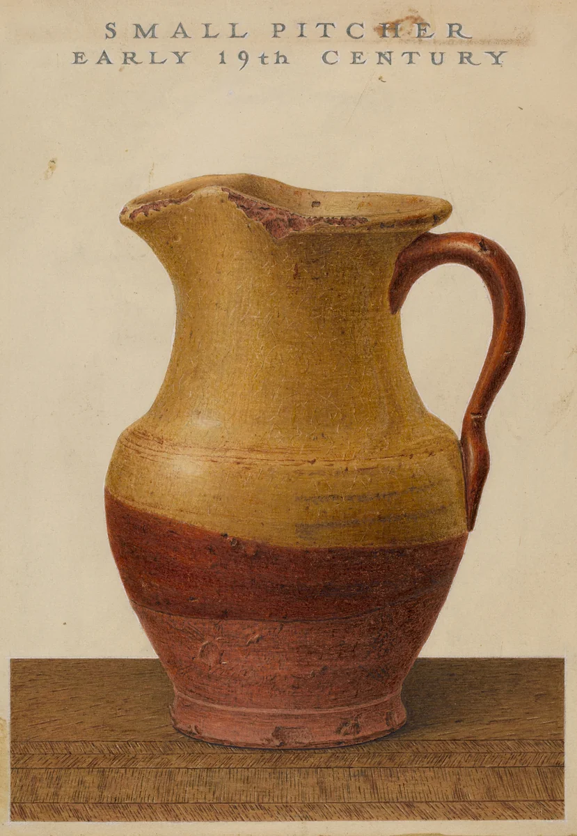 Creamer by John Matulis, index of american design, 1938