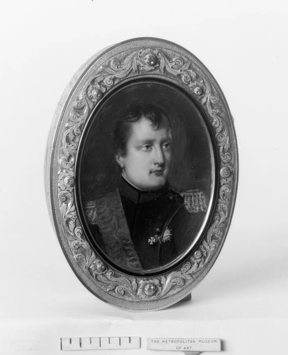 Snuffbox by Victoire Boisot, metalwork, 1805-1815