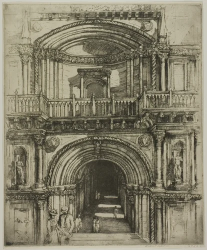 In the Marble City by Donald Shaw MacLaughlan, print, 1909