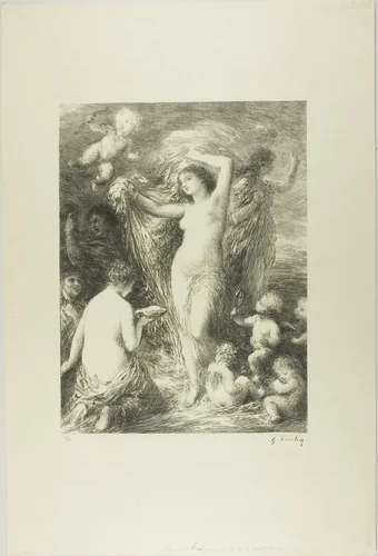 Venus Anadyomena by Henri Fantin-Latour, print, 1898