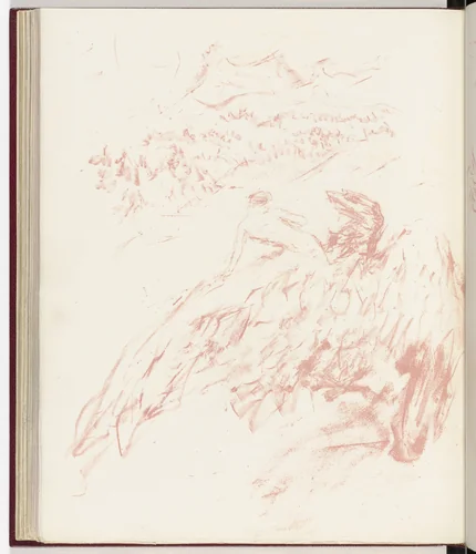 Plate (page 92) from Parallèlement (In Parallel) by Pierre Bonnard, illustrated book, 1900