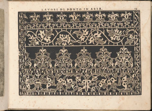 Fiore D'Ogni Virtu Per le Nobili Et Honeste Matrone, page 19 (recto) by Isabella Catanea Parasole, book, 1610