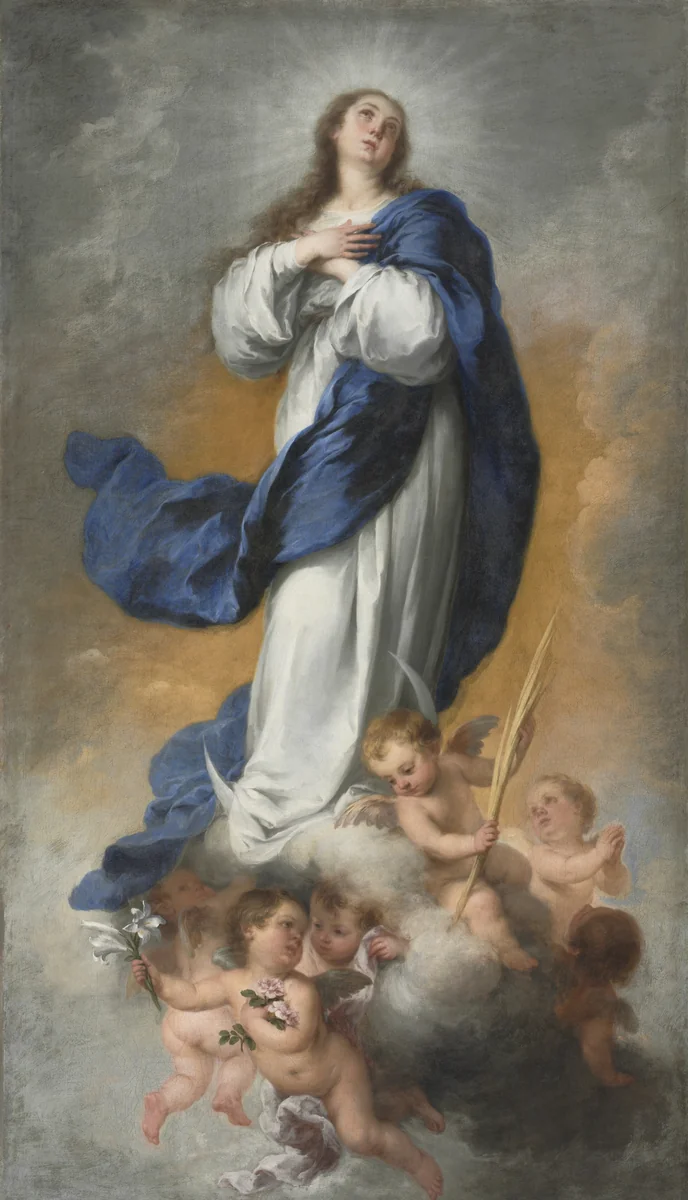 The Immaculate Conception by Bartolomé Esteban Murillo, painting, 1675-1685