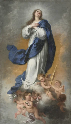 The Immaculate Conception by Bartolomé Esteban Murillo, painting, 1675-1685