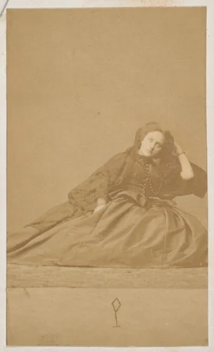 Réverie by Pierre-Louis Pierson, photograph, 1860-1869