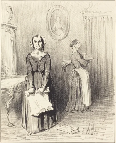 Ce Journal trouve mon ouvrage pitoyable... by Honoré Daumier, print, 1844