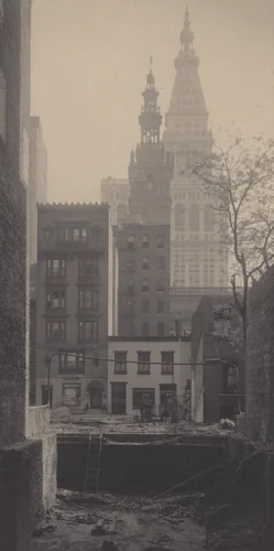 A Bit of New York by Alfred Stieglitz, photograph, 1913