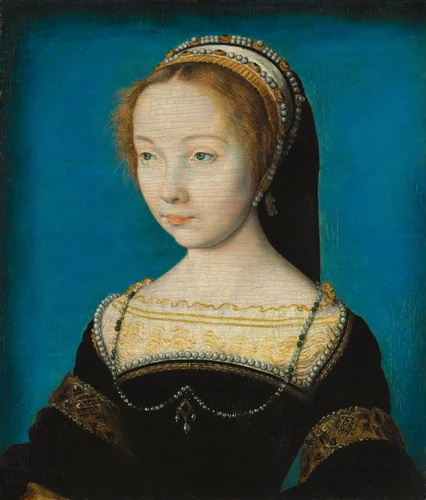 Portrait of a Woman by Corneille de Lyon, painting, 1540
