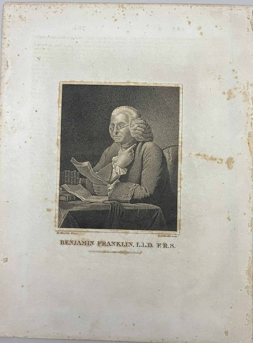 Benjamin Franklin by Christian Gobrecht, other, 1805-1844