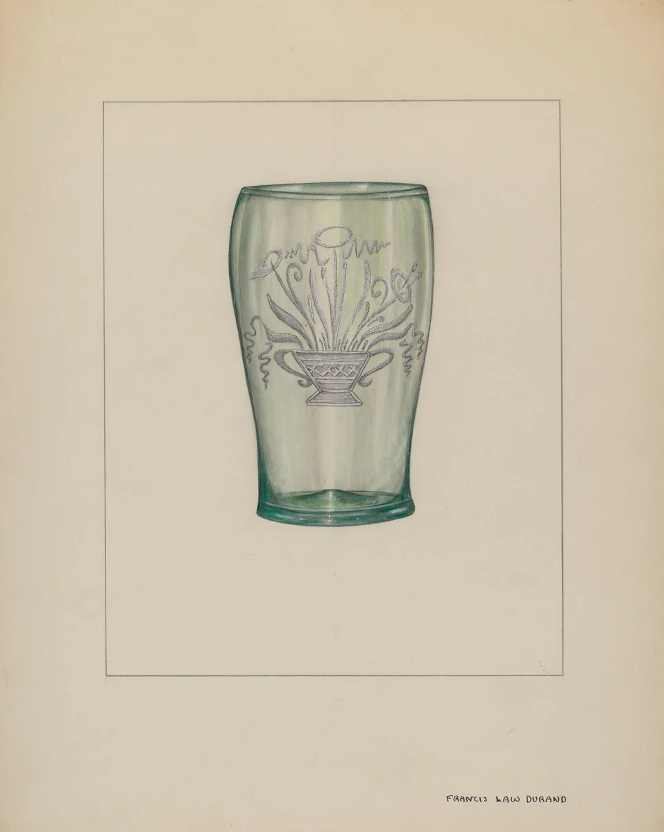 Flip Glass by Francis Law Durand, index of american design, 1937