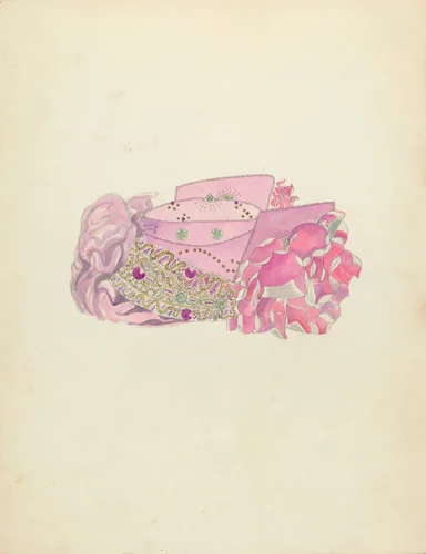 Hat by Mae Szilvasy, index of american design, 1935-1942