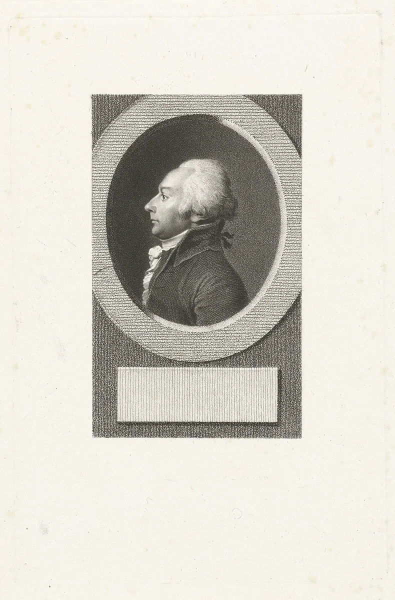 Portret van Jérôme Pétion de Villeneuve by Lambertus Antonius Claessens, print, 1792-1808