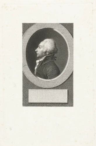 Portret van Jérôme Pétion de Villeneuve by Lambertus Antonius Claessens, print, 1792-1808