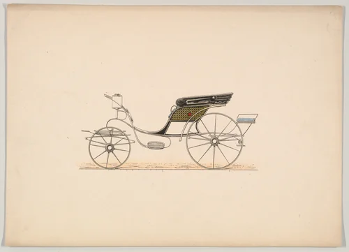 Peters Phaeton (unnumbered) by Brewster & Co., print, 1865-1875