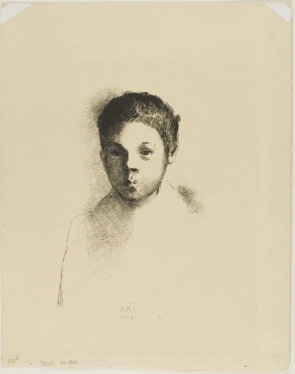 Arï by Odilon Redon, print, 1898