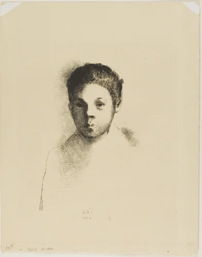Arï by Odilon Redon, print, 1898