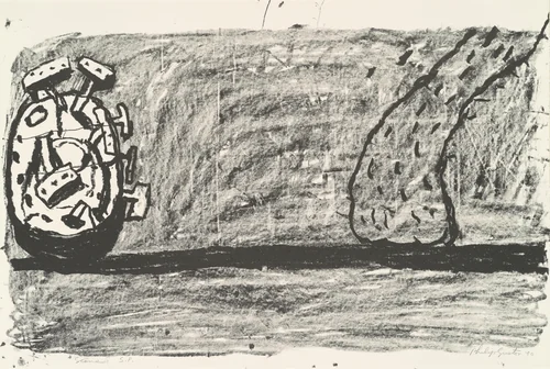 Scene [special proof] by Philip Guston, print, 1979-1981