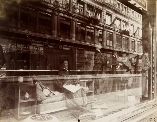 Magasins du Bon Marché by Eugène Atget, photograph, 1926