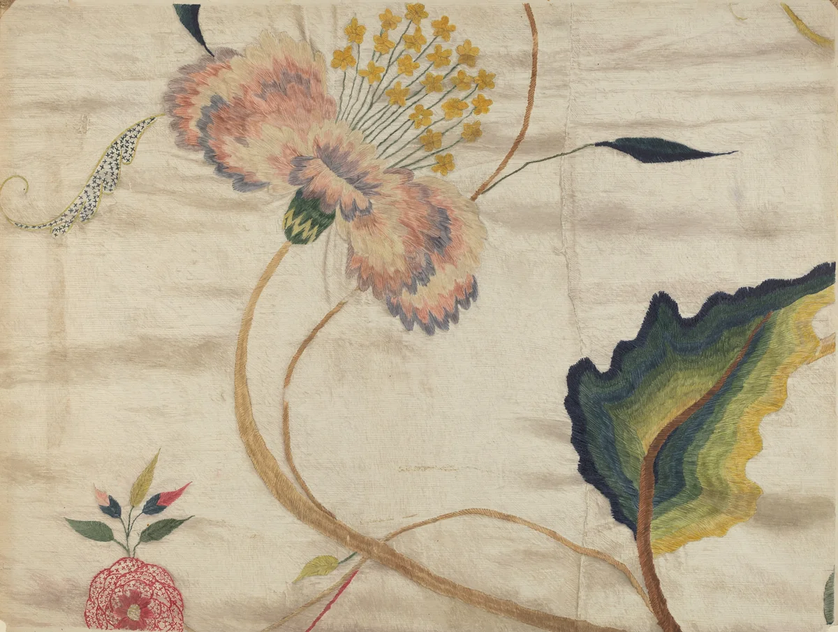 Crewel Embroidery by Phyllis Dorr, index of american design, 1936