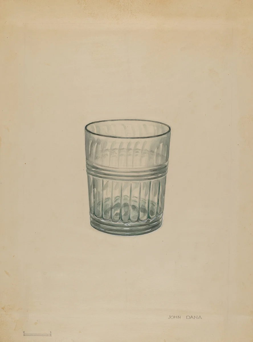 Tumbler by John Dana, index of american design, 1936