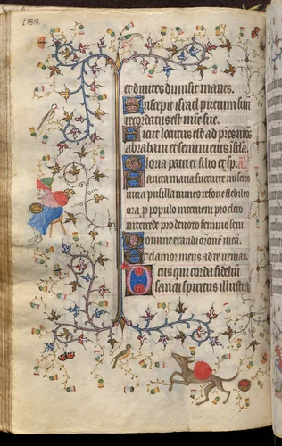 Hours of Charles the Noble, King of Navarre (1361-1425): fol. 94v, Text by Master of the Brussels Initials and Associates, book, 1400-1410