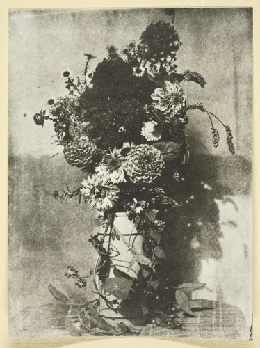 Bouquet de Fleurs by Hippolyte Bayard, photograph, 1842-1850
