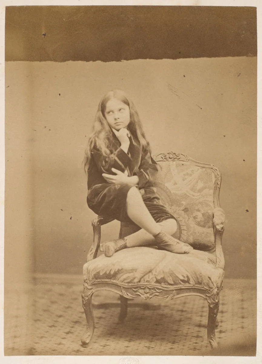 Les jambes croisées by Pierre-Louis Pierson, photograph, 1860-1869