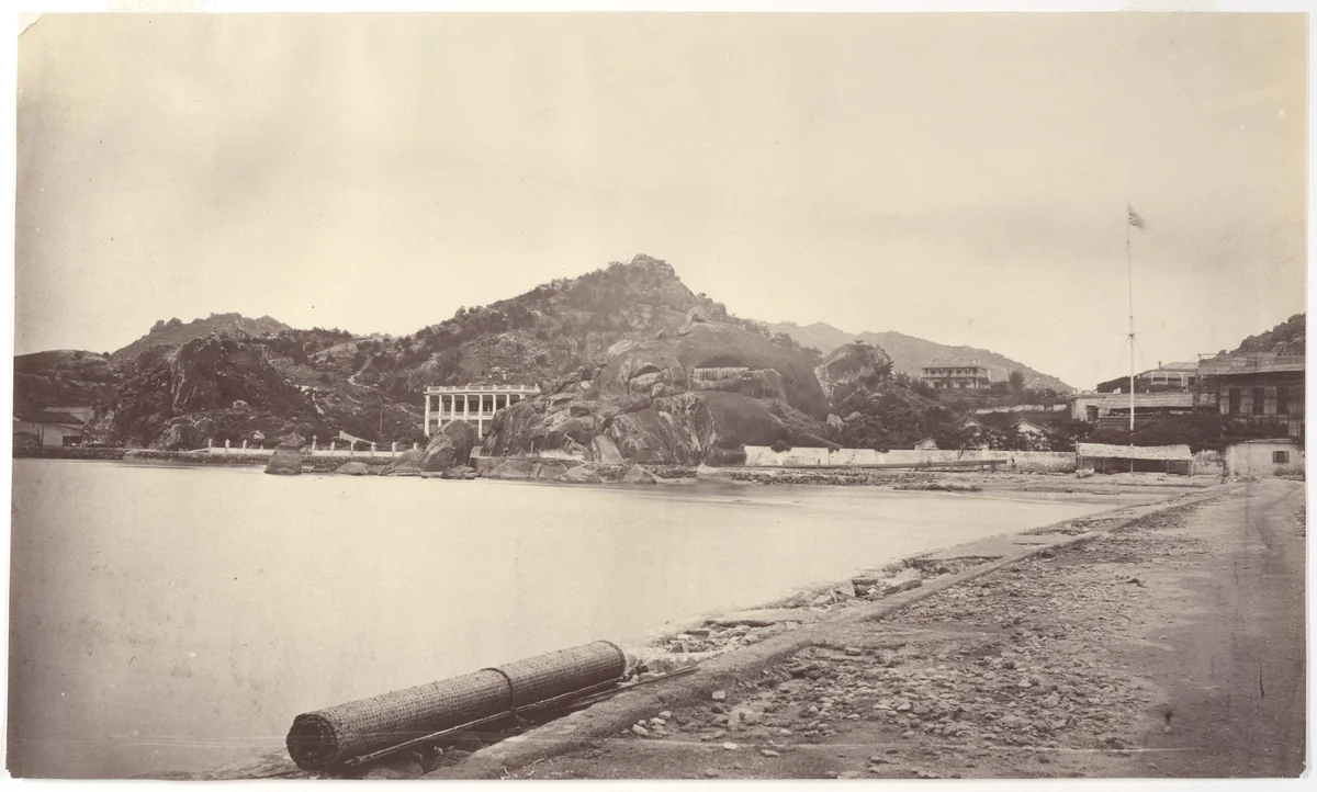 View on Rak-Chui opposite Swatow by John Thomson, photograph, 1869