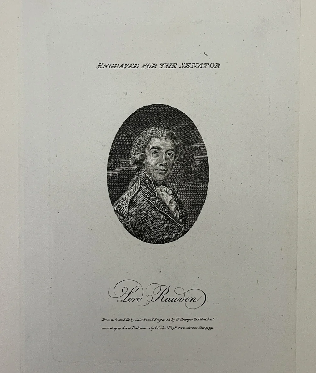 Lord Rawdon by Richard Corbould, other, 1791
