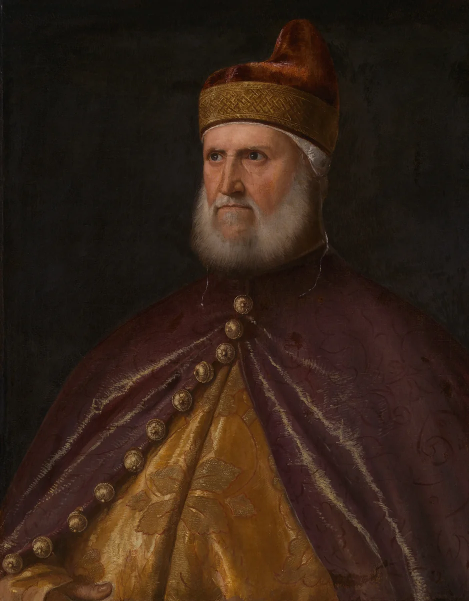Doge Andrea Gritti by Titian, painting, 1500-1600