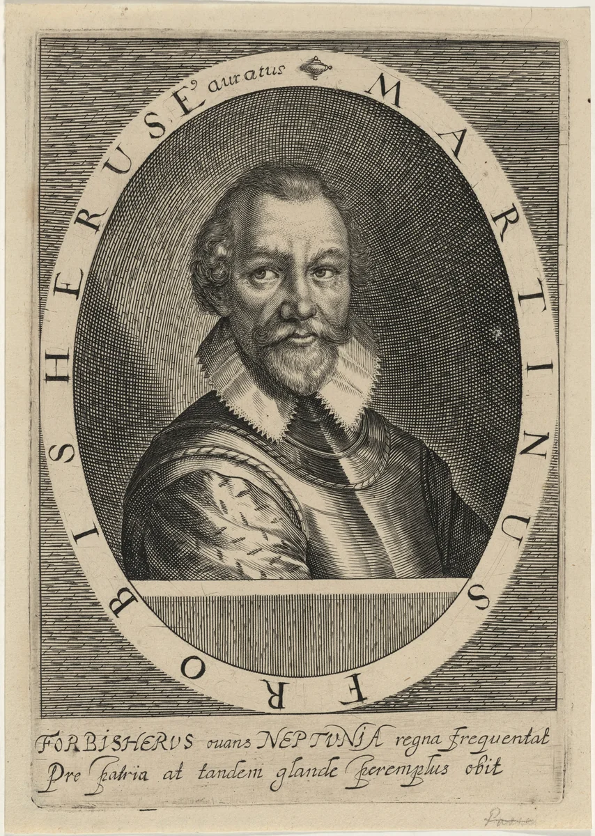 Sir Martin Frobisher by Magdalena van de Passe
Willem de Passe, print, 1620