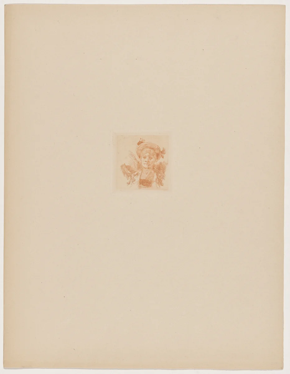 Tesson humain (Human Fragment) by Félicien Rops, print, 1895