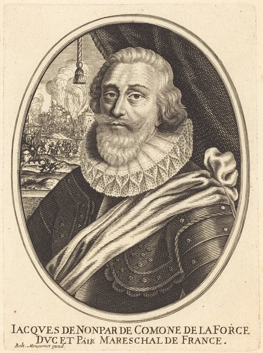 Jacques de la Force by Balthasar Moncornet, print, 1600-1668
