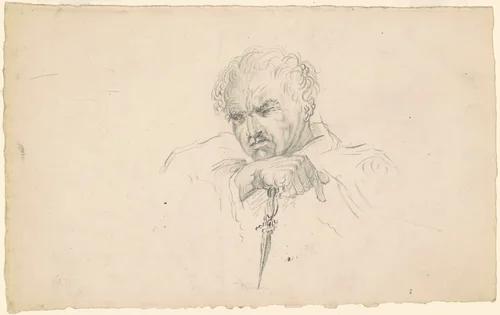 Revenge by James Goodwyn Clonney, drawing, 1830-1850