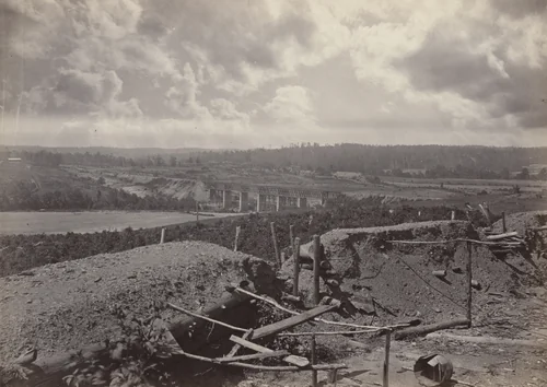 South Bank of the Chattahoochie from the album Photographic Views of Sherman's Campaign by George N. Barnard, photograph, 1864