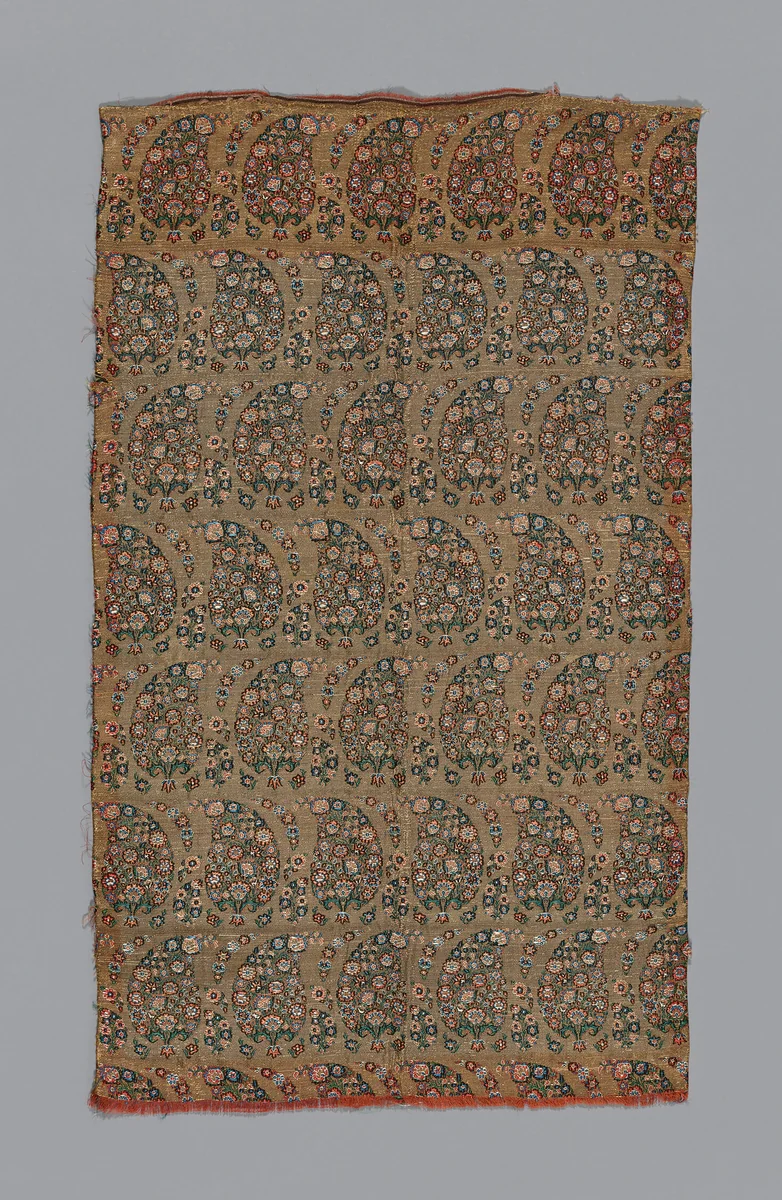 Fragment (Dress Fabric) by Iran, textile, 1801-1850