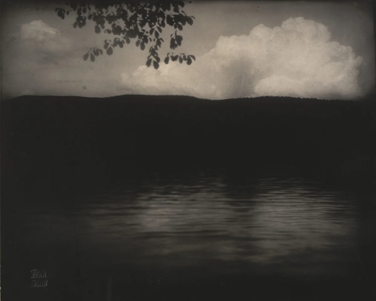 The Big White Cloud by Edward Steichen, photograph, 1903