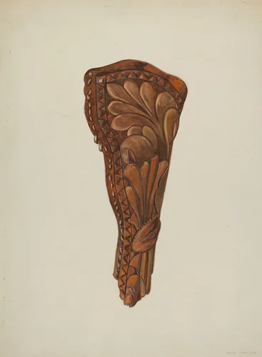 Gun Holster by Dana Bartlett, index of american design, 1936