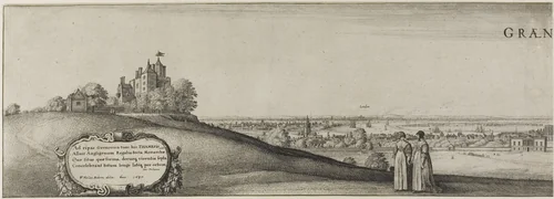 Greenwich by Wenceslaus Hollar, print, 1637