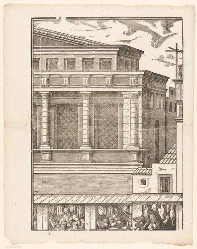 Festa della Sensa (eerste gedeelte) by Jost Amman, print, 1679