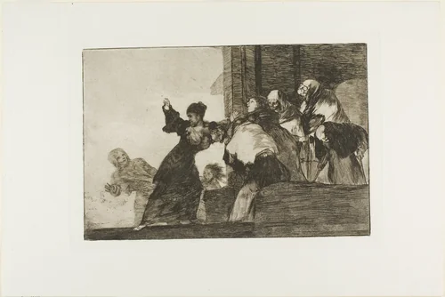 Poor Folly, plate eleven from Los Proverbios by Francisco José de Goya, print, 1815-1824