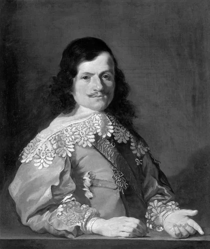 Portrait of an Officer by Italian, painting, 1645-1655