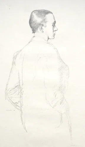 Max Beerbohm by William Rothenstein, print, 1898