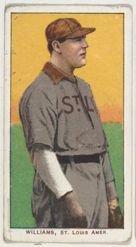 Williams, St. Louis, American League, from the White Border series (T206) for the American Tobacco Company by American Tobacco Company, print, 1909-1911