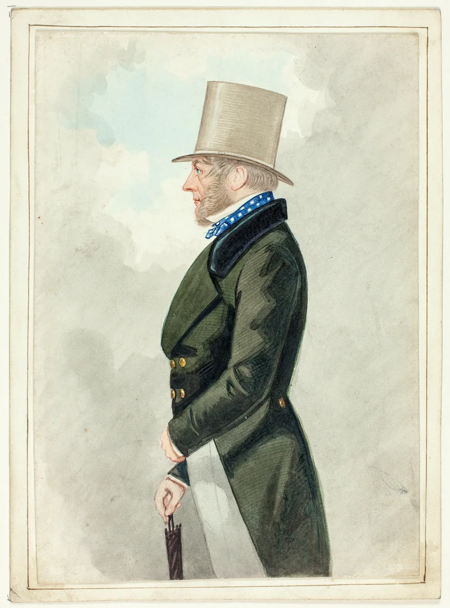 Lord William Pawlett by Richard Dighton, painting, 1815-1880