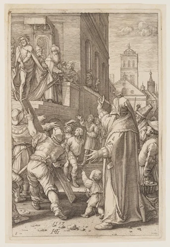 Ecce Homo, from The Passion by Hendrick Goltzius, print, 1597