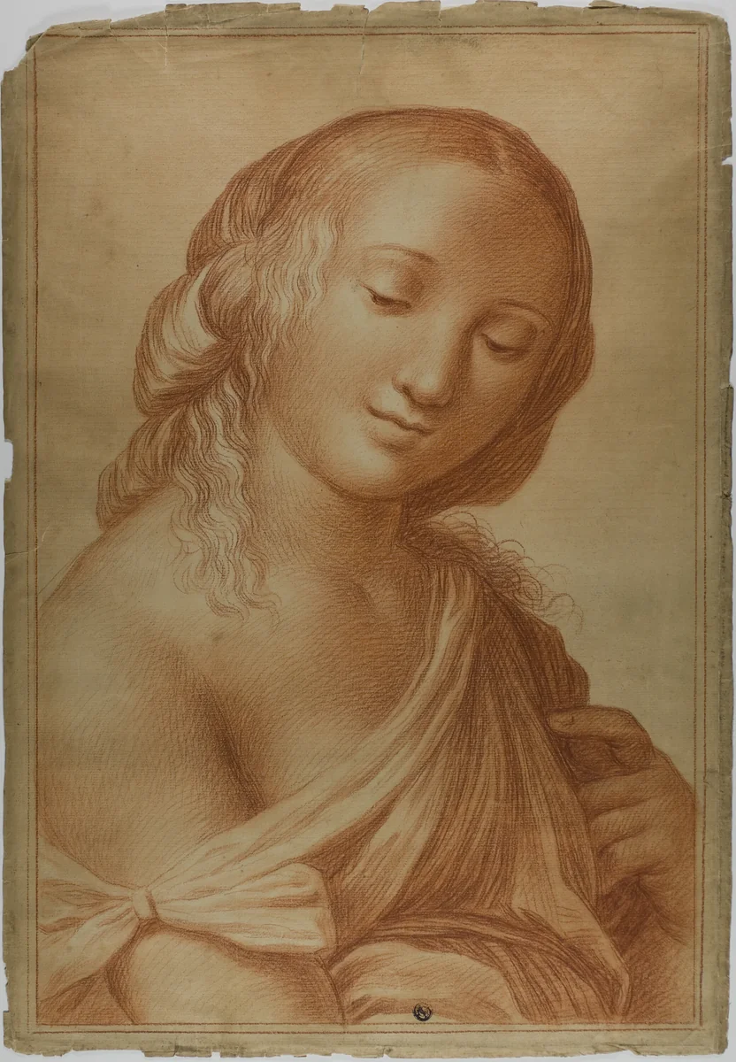 Muse by Raffaello Sanzio, drawing, 1700-1799