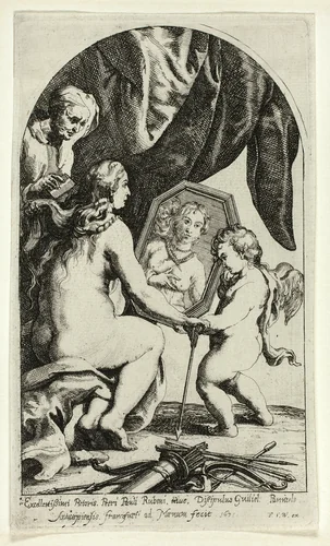 The Toilet of Venus by Willem Panneels, print, 1631