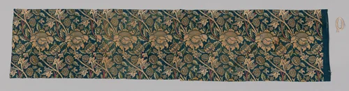 Wey for a Valance by William Morris, textile, 1883